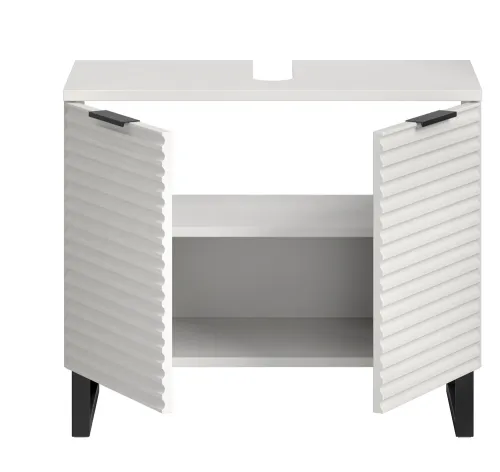 Waschbeckenunterschrank Waschtisch Riff | weiß