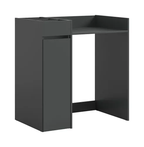 Waschmaschinenumbau Set Free | anthrazit | 4-teilig