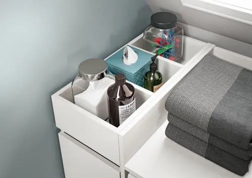 Waschmaschinenumbau Set Free | weiß | 4-teilig