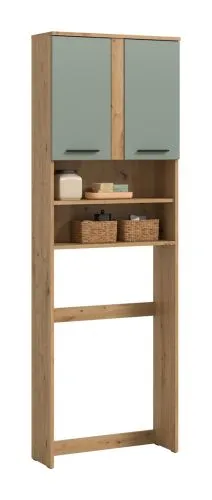 Waschmaschinenschrank Blake | Salbei / Artisan Eiche