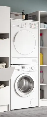 Waschmaschinenschrank Free 1 | weiß