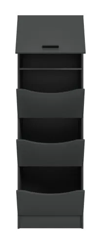 Waschmaschinenschrank Wäscheschrank Free | anthrazit