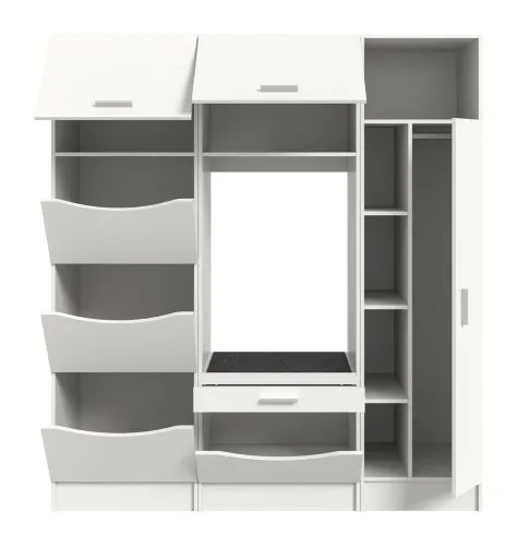 Waschmaschinenumbau Set Free 2 | 3-teilig | weiß