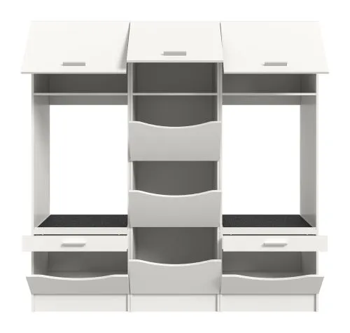 Waschmaschinenumbau Set Free 2 | weiß | 3-teilig