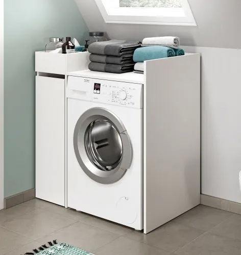 Waschmaschinenumbau Set Free | weiß | 2-teilig