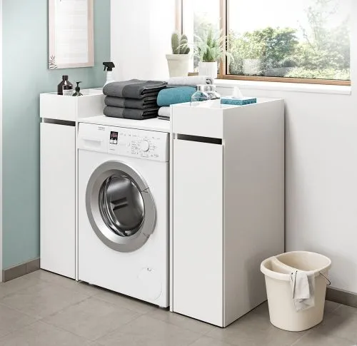 Waschmaschinenumbau Set Free | weiß | 3-teilig