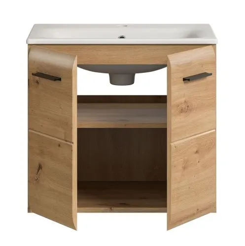 Waschtisch Ice inkl. Waschbecken | Artisan Oak