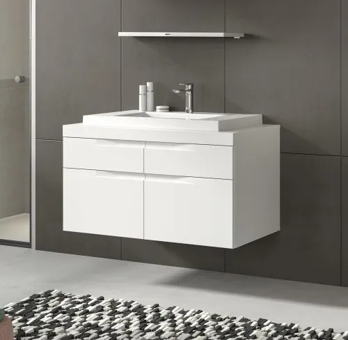 Waschtisch inkl. Waschbecken Viana | weiß
