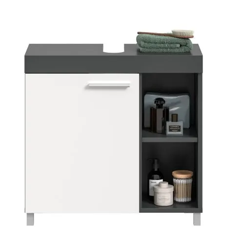 Waschtisch Noah | anthrazit / weiß