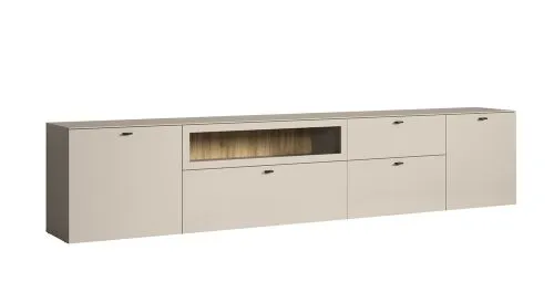 Wohnkombination Bellugi, 2-teilig, Cashmere Dekor – Ansicht 4