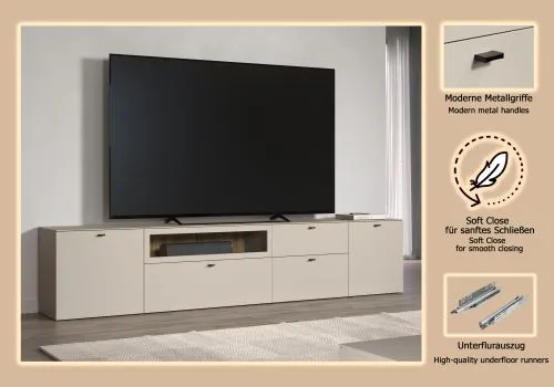 Wohnkombination Bellugi, 2-teilig, Cashmere Dekor – Ansicht 9