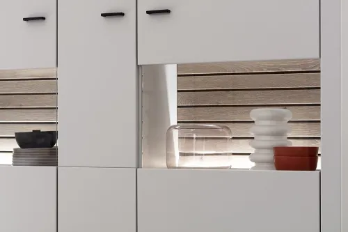 Wohnkombination Louisiana | Modern White | 3-teilig