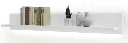 Wohnwand Anbauwand Amora 2 | weiß matt | 4-teilig