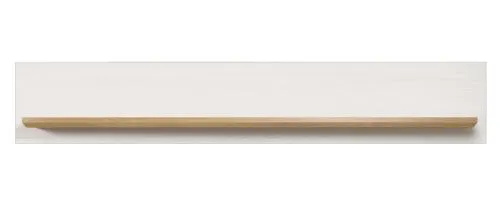 Wohnwand Anbauwand Shade | Andersen Pinie weiß / Artisan Eiche | Landhausstil | 4-teilig | LED Beleuchtung 1