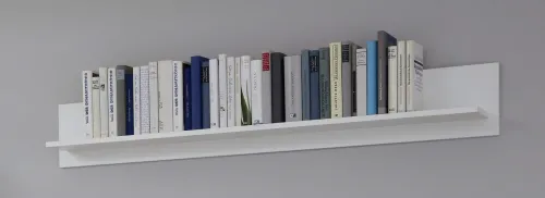 Wohnwand Baxter | weiß | Landhausstil | 4-teilig