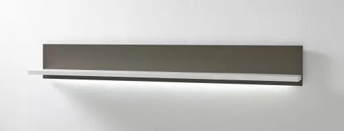 Wohnwand Trento 1 | weiß Hochglanz | 4-teilig | LED Beleuchtung 6