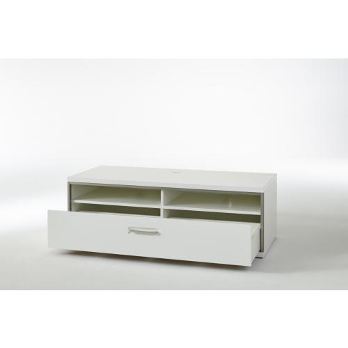 Wohnwand Trento 2 | weiß Hochglanz | 4-teilig | LED Beleuchtung