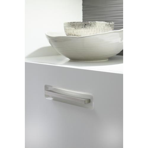 Wohnwand Trento 2 | weiß Hochglanz | 4-teilig | LED Beleuchtung