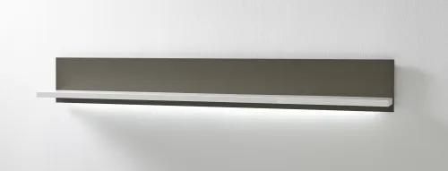 Wohnwand Trento 2 | weiß Hochglanz | 4-teilig | LED Beleuchtung