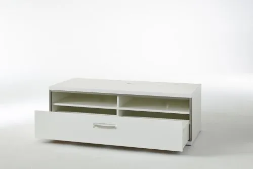 Wohnwand Trento 2 | weiß Hochglanz | 4-teilig | LED Beleuchtung 3