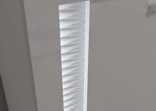 Wohnwand Wohnkombination 1 Skylight | weiß Hochglanz | 4-teilig | LED 3