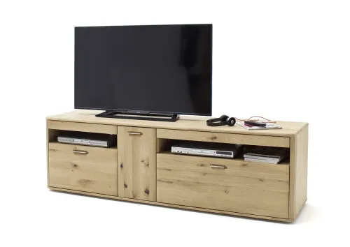 Wohnwand Wohnkombination Ravello 2 | Balkeneiche Bianco | 3-teilig