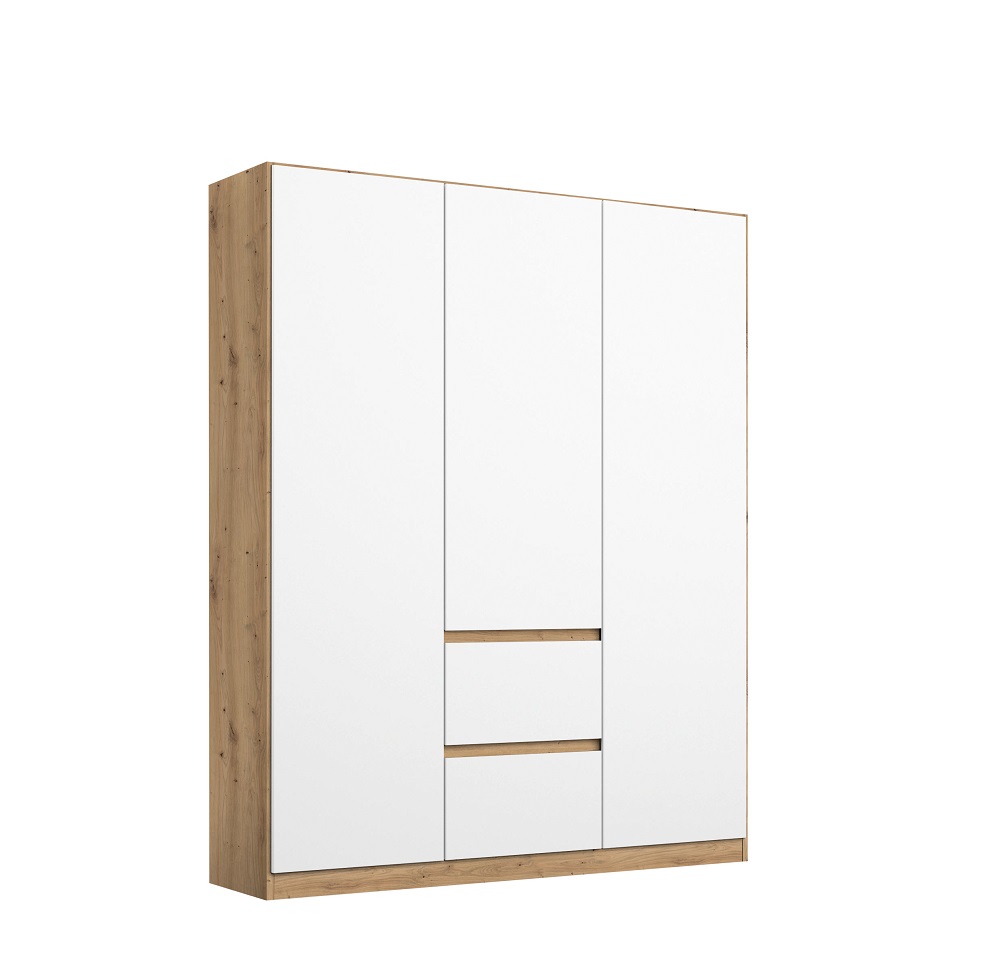 weiße Kleiderschränke